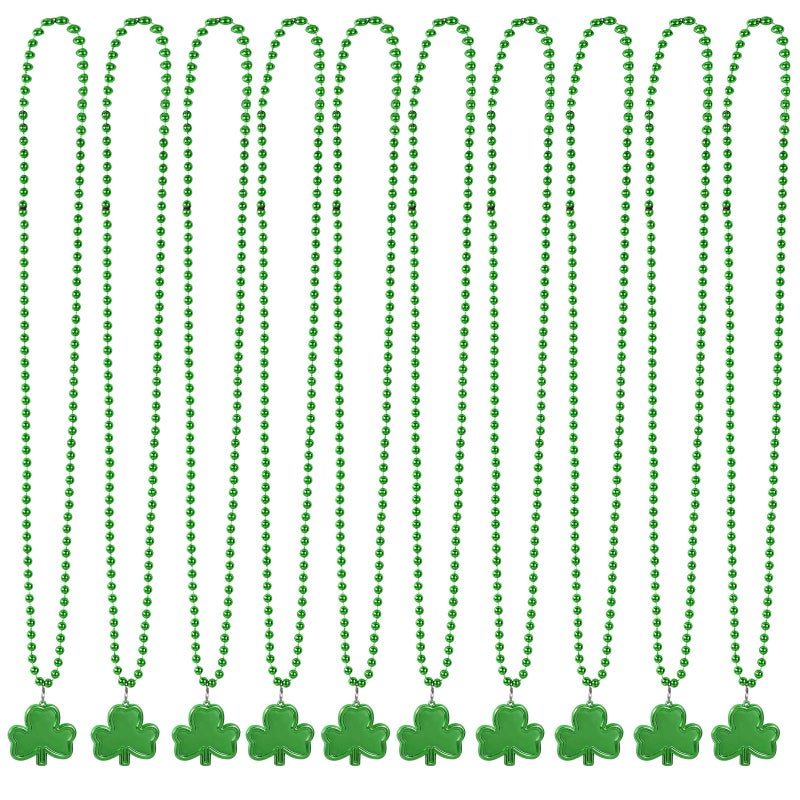 Max Fun 188Pcs St Patricks Day Accessories Party Favors Set Decorations Kids Saint Patricks Day Irish Decor, Green Beads Shamrock for Parades Supplies - Image 3